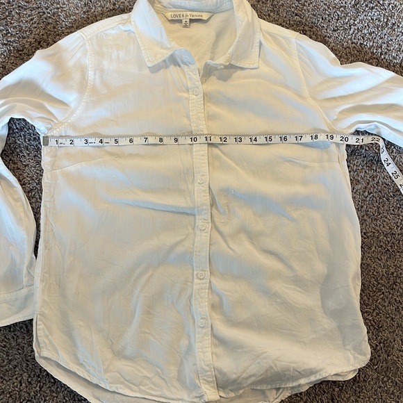 Love 8 for Versona White Button Down - Picture 7 of 8